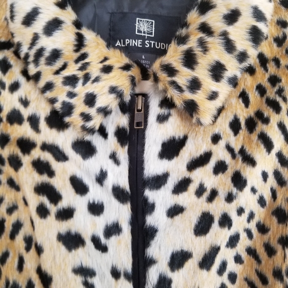 ALPINE STUDIO ANIMAL PRINT JACKET - Picture 4 of 10